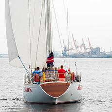 Izbraucieni ar jahtu no Rīgas