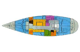 Jahtas Nirvana plānojums